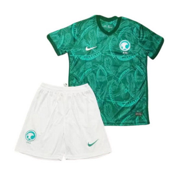 Camiseta Arabia Saudita 2ª Kit Niños 2020 Verde